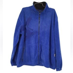 NWT Colorado Timberline Men's Blue Long Sleeve Full Zip Jacket - Size XL